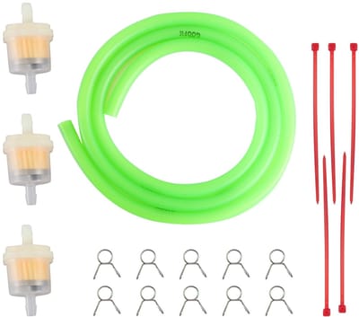 Dailygoody - Motorfiets Brandstoftankfilter - Universele Slangklemmen - Zeegroen - Vervangingsonderdeel - Geschikt voor Scooters -...