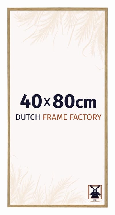 Fotolijst 40x80 cm - Kunststof - Beuken Licht - Easy