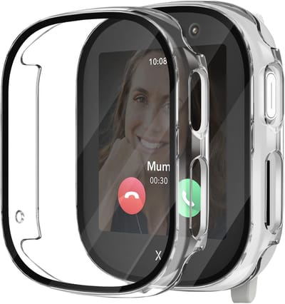 Dailygoody - Xplora X6 Play Hoesje - Beschermhoes - Ultradun - Anti-kras - 360° Bescherming - Smartwatch Accessoire - Geschikt voor Xplora X6 Play