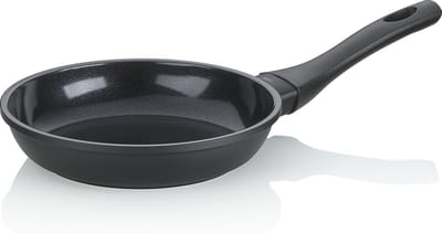 Koekenpan, 20 cm, Zwart, Non-stick, PFAS/PTFE vrij, Gegoten Aluminium - Kela | Atura