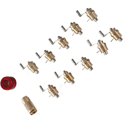 Hoofveer Opwinder Set Messing Horloge Reparatie Gereedschap Polshorloge Reparatie Kit DIY Horlogemaker Gereedschap gray