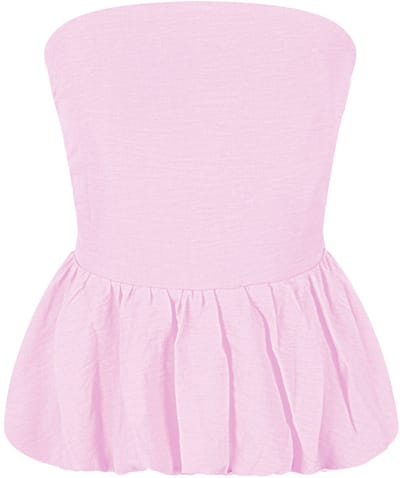 Gimme - Summer Vibe Top – Luchtige Zomerse Top – Comfortabel Shirt voor Lente & Zomer - Roze - Maat M