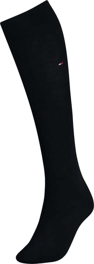 Tommy Hilfiger 98% Cotton Kneehigh (1-pack) - dames kniekousen - blauw