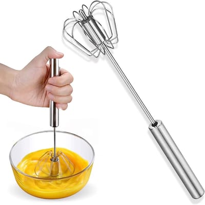 Inovra Plus - Semi-automatische garde 12 inch: handballonmixer voor mengen en monteren in de keuken