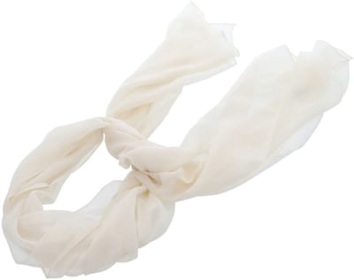 ROECKL sjaal Classic Georgette Scarf Cream crème
