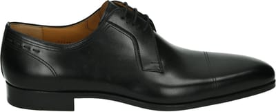 Magnanni - 22546 - Nette herenschoenenHeren veterschoen - Kleur: Zwart - Maat: 40