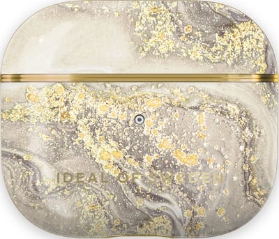 iDeal of Sweden Fashion AirPods Case Gen 3 Sparkle Greige Marble