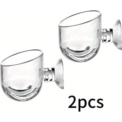 2 stuks Rode Worm Voeder Aquarium Plantenpot, Plastic Aquarium Plantenhouder met Aquarium Plantenbak white