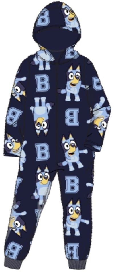 Bluey Onesie Coral Fleece Maat 98