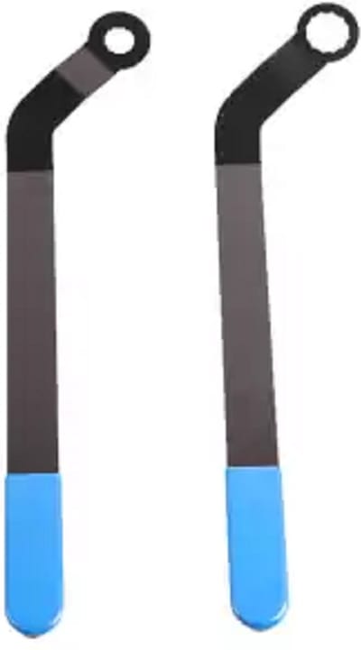 Spanrolsleutelset voor vlakke snaren, MINI -Weber Tools-2 delig spanrol sleutelset voor het in- en uitbouwen van de multi V-riem van BMW Mini met vlakke snaren