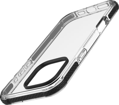 Cellularline Ultra Beschermend Hoesje - Geschikt voor iPhone 16 Pro Max - IDS Technologie & Microban & Shockproof - Transparant