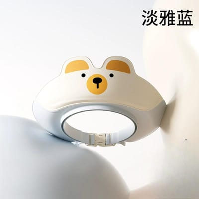 Verstelbare Kinderen Shampoo Cap Dinosaurus Baby Douchemuts Cartoon Bad Vizier Baby Haar Beschermer Oor Bescherming Waterdicht