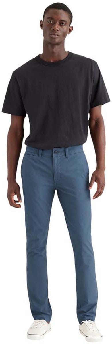 Dockers Smart 360 Flex California Chino Broek Blauw 30 / 32 Man