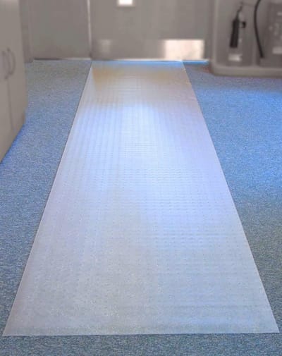PVC Halve Loper voor Vloerkleden - 48" x 144" - Beschermende Vloermat