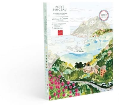 La Petite Epicerie Painting by Number Kit "WALK IN THE CHREEKS/CALANQUES" 329g H33xW25.5xL3.5cm genummerde schilderijenset | Creatieve | Hobbyset | kinderen en volwassenen