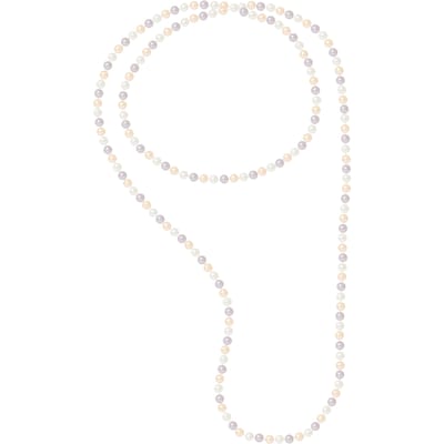 OPERA zoetwater parel 7-8mm veelkleurige lengte 120 cm