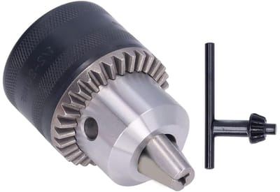 Boorkop Snelspan - Boorhouder Adapter - Boorgaten Boren - Sleutelloos 3 Bek - 3-16 Mm - Zilverkleurig
