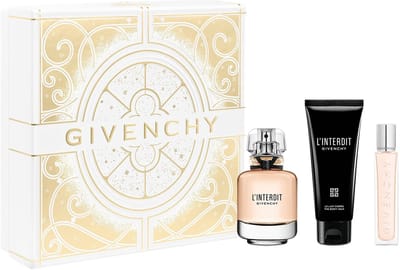Givenchy L’interdit EDP Giftset Eau de Parfum 50ml - Body Lotion 75ml - EDP 12.5ml Travel Spray