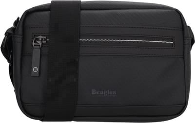 Beagles Hida Schoudertas - Crossbodytas - Dames - Heren - Unisex - Zwart
