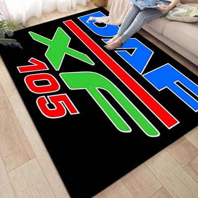 Daf Vrachtwagen Tapijt en Kleed Klassieke Auto logo Tapijt Vloermat Woonkamer Slaapkamer Decoreren Zacht Tapijt Kinderkamer Kleed Wasbare Kleden 50x80cm