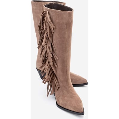 Orlo Leren Western Laars met Franje (Dames)