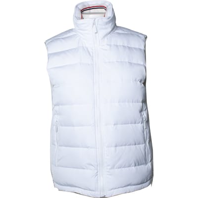 Thom Browne, gewatteerde gilet in wit