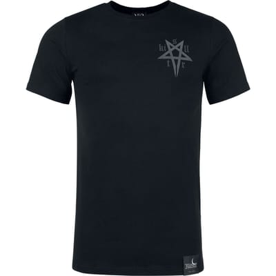 Killstar - Gothic T-shirt - Amped Up Short Sleeve T-Shirt - M tot XXL - voor Mannen - zwart