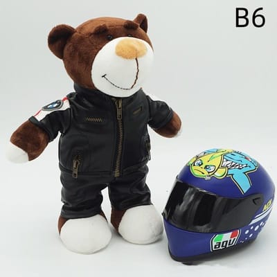 Kawaii helmen & teddyberen motorversieringen schattig met anime gevulde zachte knuffels als vakantiecadeaus ideaal voor vrienden