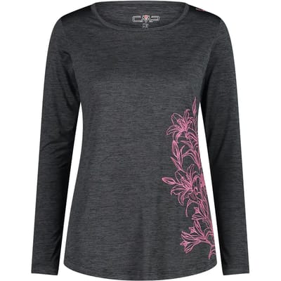 Dames-T-shirt met lange mouwen CMP