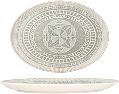 Kütahya Porselen Serveerschaal - Miras - Porselein - 27x16 cm - set van 2