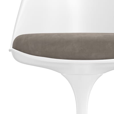 Knoll International - Saarinen Tulip Stoel - Eva 177 - beige - wit