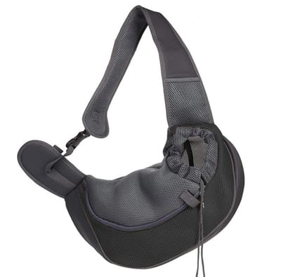 GELLDG Kleine hondendraagtas - Hondendraagtas - Hands-Free Draagzak voor Honden - Ademend Mesh Ontwerp - Geschikt voor Kleine Dieren (<4.5kg) - Instelbare Schouderband - Veiligheidsgesp - Geschikt voor Wandelen、Reizen、Winkelen