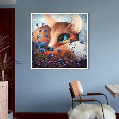 Diamant schilderij met ronde stenen Dieren Foto's met strass diamant borduurwerk afbeelding 30x30CM