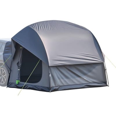 VEVOR SUV Tent Camping Auto Tent (240 x 240 x 215 cm) Waterdicht PU2000 Ruim Dubbellaags Ontwerp voor 5-8 Personen, SUV Kampeertent met 2 Deuren & Gaasramen & Regendak & Tas