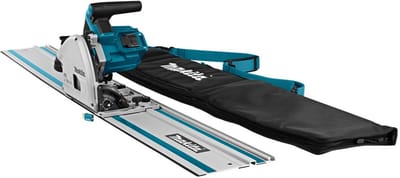 Makita DSP601ZJU2 Accu Invalcirkelzaag 165mm AWS + Geleiderail en Tas 2x18V Basic Body in Mbox