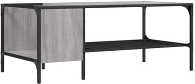 Trendy Houten Salontafel 100x51x40 cm met Onderlegger