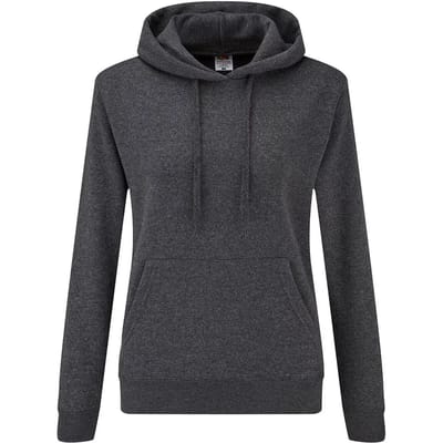Dames Hoodie Fruit of the Loom Classic