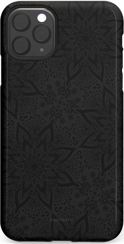 Casetastic Hoesje Geschikt voor Apple iPhone 11 Pro Max - Stijlvolle Beschermende Duo-layer Case - Mandala stijl