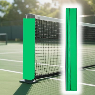 Paalbeschermer - Paalkussen - Sportveld Veiligheid - Schokabsorberende Spons - 120 cm Hoog - Groen