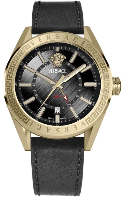 Versace V-Code GMT VEAFA0224 mannen horloge