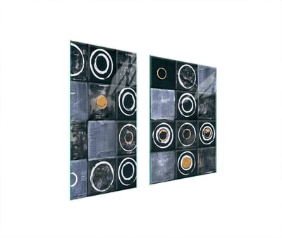 TMK ArtDeko - Snijplank Glas - 75x52 cm - Hartvormig Glas - UV Druk
