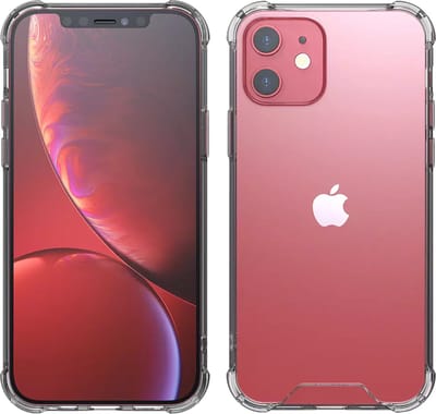 Schokbestendig Hoesje - Crystal Clear Back Cover Geschikt voor: Apple iPhone 12 Pro | Transparante achterkant PC & TPU Bumper