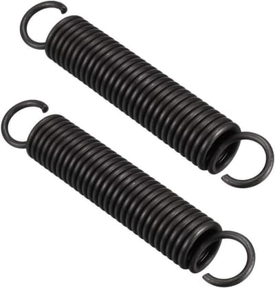 Spanning Veer - Trekveer - Apparatuur Reparatie - Mangaan Staal - 2.5x18x110mm - Zwart