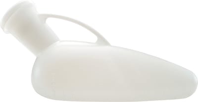 Sundo Urinaal man met handgreep - Melkachtig 1000 ml - Wit
