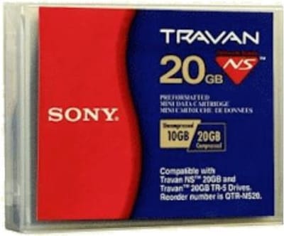 Sony QTR-NS20 Travan Tape 10-20GB