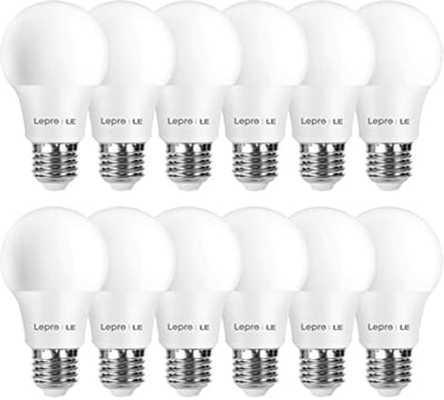 E27 LED lamp warm wit 8,5 Watt, 806 lumen, vervangt 60W halogeen, 2700K, 180° stralingshoek, energiezuinige spaarlamp
