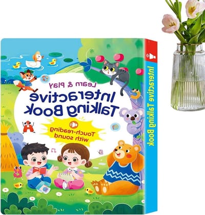 Kinder Geluidsboeken - Interactief Leerboek - Vroeg Leren - 14 Thema Categorieën - 268 x 197 cm - Meerdere Kleuren