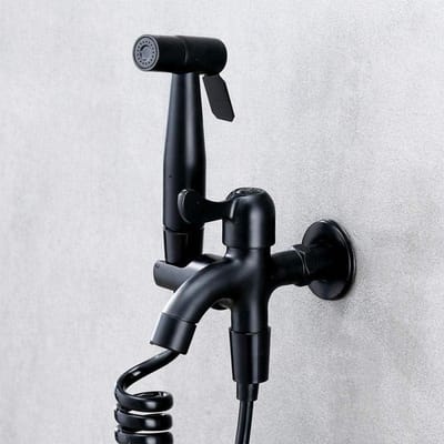 Handdouche Set - Toilet Spuit - Persoonlijke Hygiëne - Roestvrij Staal - G1/2 - Zilver