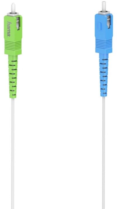 Hama Glasvezel-netwerkkabel SC/APC-stekker - SC/UPC-stekker 10 Gbit/s 6,00 M