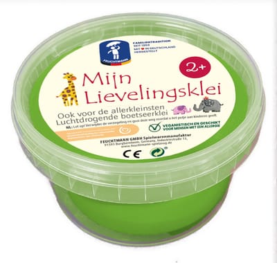 Feuchtmann 628 1518-6 - Mijn lievelingsklei 500 gram - groen